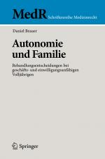 Cover-Bild Autonomie und Familie