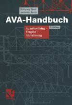 Cover-Bild AVA-Handbuch