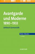 Cover-Bild Avantgarde und Moderne 1890–1933