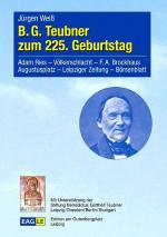 Cover-Bild B. G. Teubner zum 225. Geburtstag