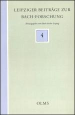 Cover-Bild Bach, Carl Philipp Emanuel: Dokumente zu Leben und Wirken aus der zeitgenössischen hamburgischen Presse (1767-1790)