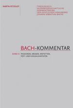 Cover-Bild Bach-Kommentar - Band 3