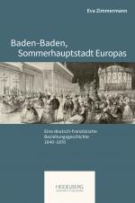 Cover-Bild Baden-Baden, Sommerhauptstadt Europas