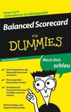 Cover-Bild Balanced Scorecard für Dummies Das Pocketbuch