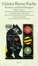 Cover-Bild Band 1: Romane und Erzählungen