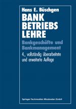 Cover-Bild Bankbetriebslehre