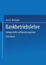 Cover-Bild Bankbetriebslehre