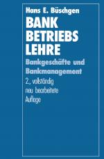 Cover-Bild Bankbetriebslehre
