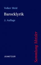 Cover-Bild Barocklyrik