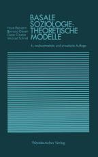 Cover-Bild Basale Soziologie: Theoretische Modelle
