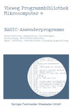 Cover-Bild BASIC-Anwenderprogramme