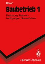 Cover-Bild Baubetrieb 1