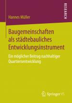 Cover-Bild Baugemeinschaften als städtebauliches Entwicklungsinstrument