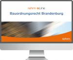 Cover-Bild Bauordnungsrecht Brandenburg online
