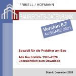 Cover-Bild Baurechts-Datenbank 1978–2020 zum Download - Version 6.7