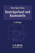 Cover-Bild Bauträgerkauf und Baumodelle