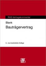 Cover-Bild Bauträgervertrag