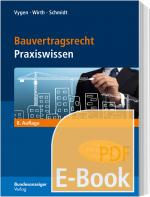 Cover-Bild Bauvertragsrecht (E-Book)