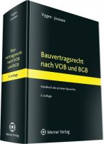 Cover-Bild Bauvertragsrecht nach VOB und BGB