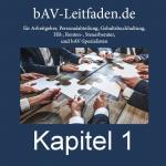 Cover-Bild bAV-leitfaden für Arbeitgeber - Kapitel 1