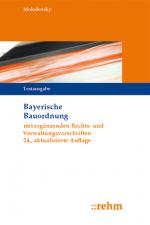 Cover-Bild Bayerische Bauordnung