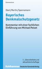 Cover-Bild Bayerisches Denkmalschutzgesetz