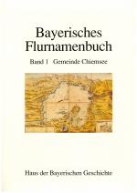 Cover-Bild Bayerisches Flurnamenbuch / Gemeinde Chiemsee