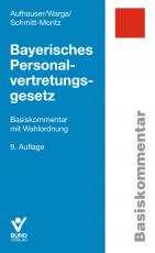 Cover-Bild Bayerisches Personalvertretungsgesetz