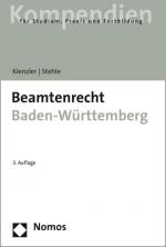 Cover-Bild Beamtenrecht Baden-Württemberg