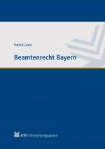 Cover-Bild Beamtenrecht Bayern