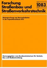 Cover-Bild Beanspruchung von Bauwerksbeton in der Expositionsklasse XF2