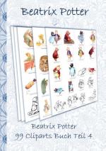 Cover-Bild Beatrix Potter 99 Cliparts Buch Teil 4 ( Peter Hase )