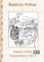 Cover-Bild Beatrix Potter Ausmalbuch Teil 4 ( Peter Hase )