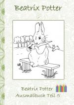 Cover-Bild Beatrix Potter Ausmalbuch Teil 5 ( Peter Hase )