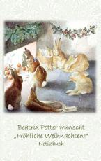 Cover-Bild Beatrix Potter wünscht "Fröhliche Weihnachten!" Notizbuch ( Peter Hase )