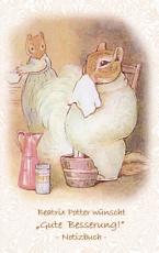 Cover-Bild Beatrix Potter wünscht "Gute Besserung!" Notizbuch ( Peter Hase )