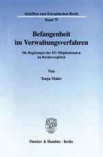 Cover-Bild Befangenheit im Verwaltungsverfahren.