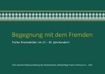 Cover-Bild Begegnung mit dem Fremden. Frühe Orientbilder im 17.-19. Jahrhundert