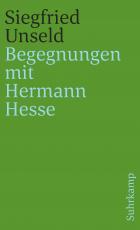 Cover-Bild Begegnungen mit Hermann Hesse