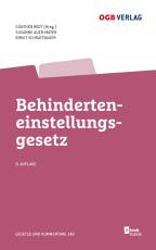 Cover-Bild Behinderteneinstellungsgesetz