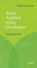 Cover-Bild Beim Anblick eines Grashalms