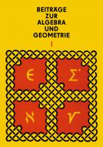 Cover-Bild Beiträge zur Algebra und Geometrie 1