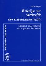 Cover-Bild Beiträge zur Methodik des Lateinunterrichts