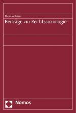 Cover-Bild Beiträge zur Rechtssoziologie