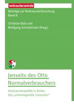 Cover-Bild Beiträge zur Verbraucherforschung Band 8 Jenseit des Otto Normalverbrauchers