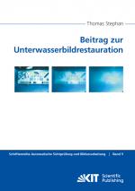 Cover-Bild Beitrag zur Unterwasserbildrestauration