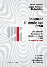 Cover-Bild Beliehene im modernen Staat