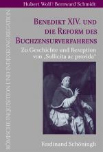 Cover-Bild Benedikt XIV. und die Reform des Buchzensurverfahrens