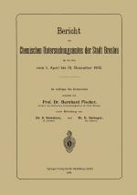 Cover-Bild Bericht des Chemischen Untersuchungsamtes der Stadt Breslau für die Zeit vom 1. April bis 31. Dezember 1902