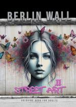 Cover-Bild Berliner Mauer Street Art Malbuch für Erwachsene 2